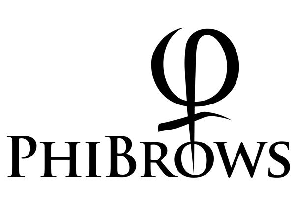 PhiBrows Logo, Microblading Härchentechnik